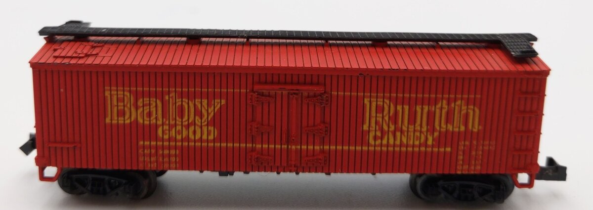 Trix 3185 N Scale Baby Ruth "Good Candy" Wood Sided Reefer Car LN/Box