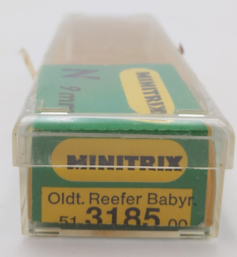 Trix 3185 N Scale Baby Ruth "Good Candy" Wood Sided Reefer Car LN/Box
