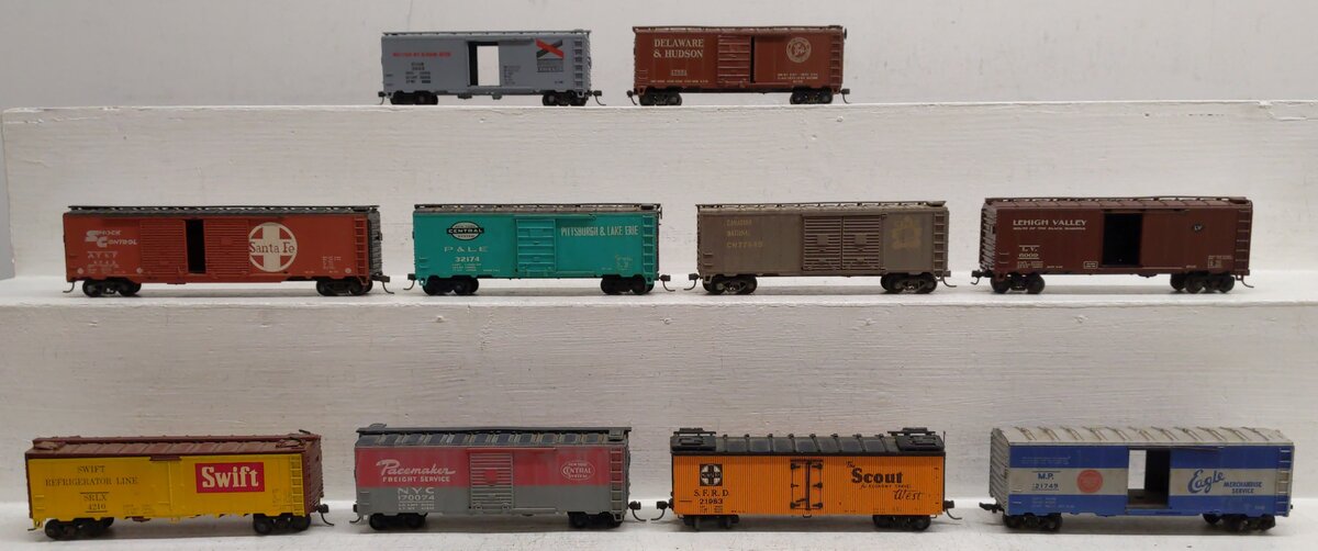 Mantua and Other HO Assorted Freight Cars [10]