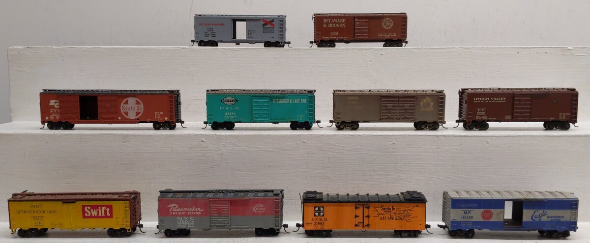 Mantua and Other HO Assorted Freight Cars [10]