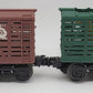 Lionel O Gauge Assorted Giraffe Stock Cars: 7913, 16603 [2] VG
