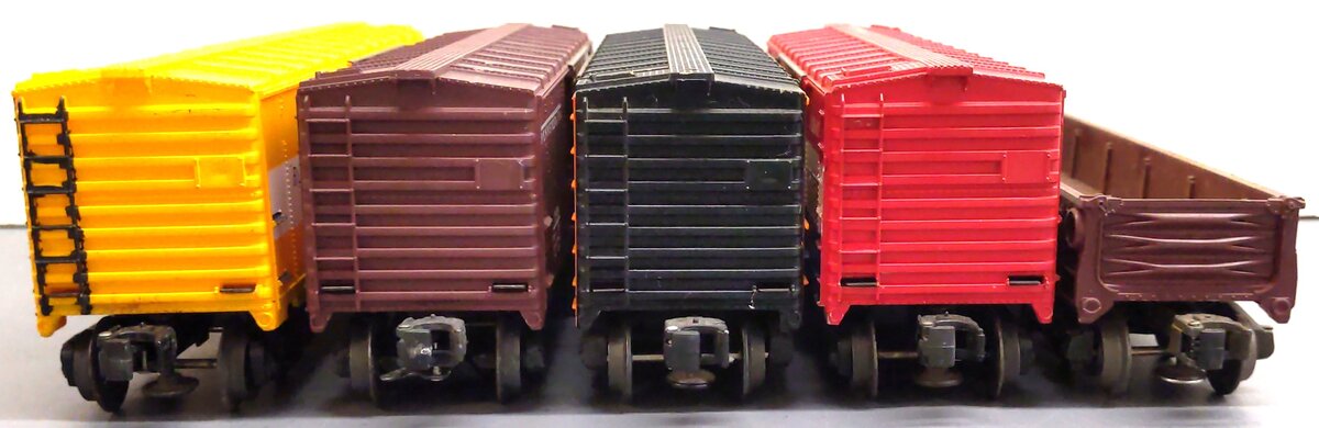 Lionel O Gauge Assorted Freight Cars [5] VG