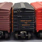 Lionel O Gauge Assorted Freight Cars [5] VG
