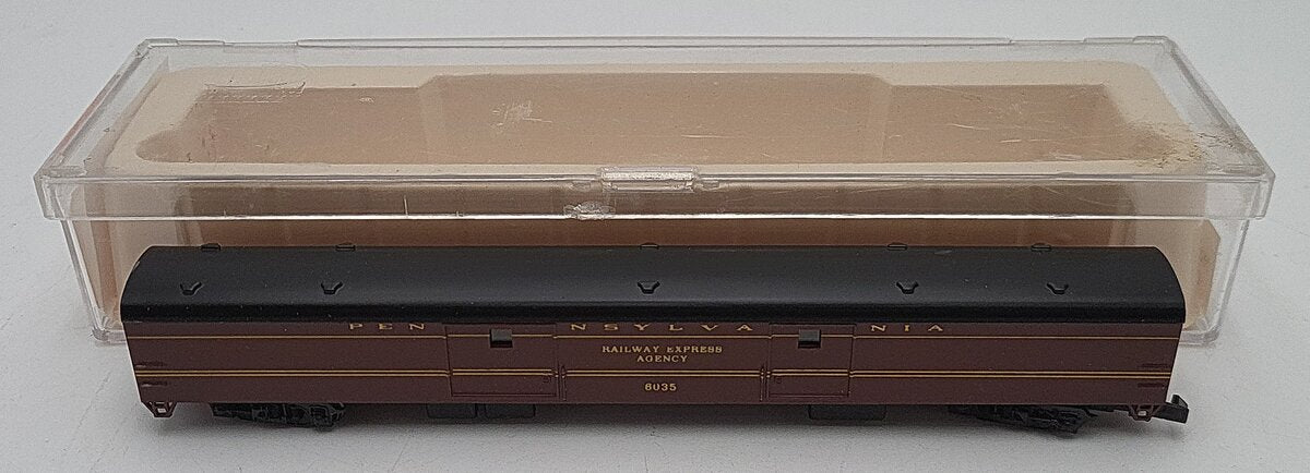 Con-Cor 0001-04081A N Pennsylvania Smooth-Side Full Baggage Car EX/Box