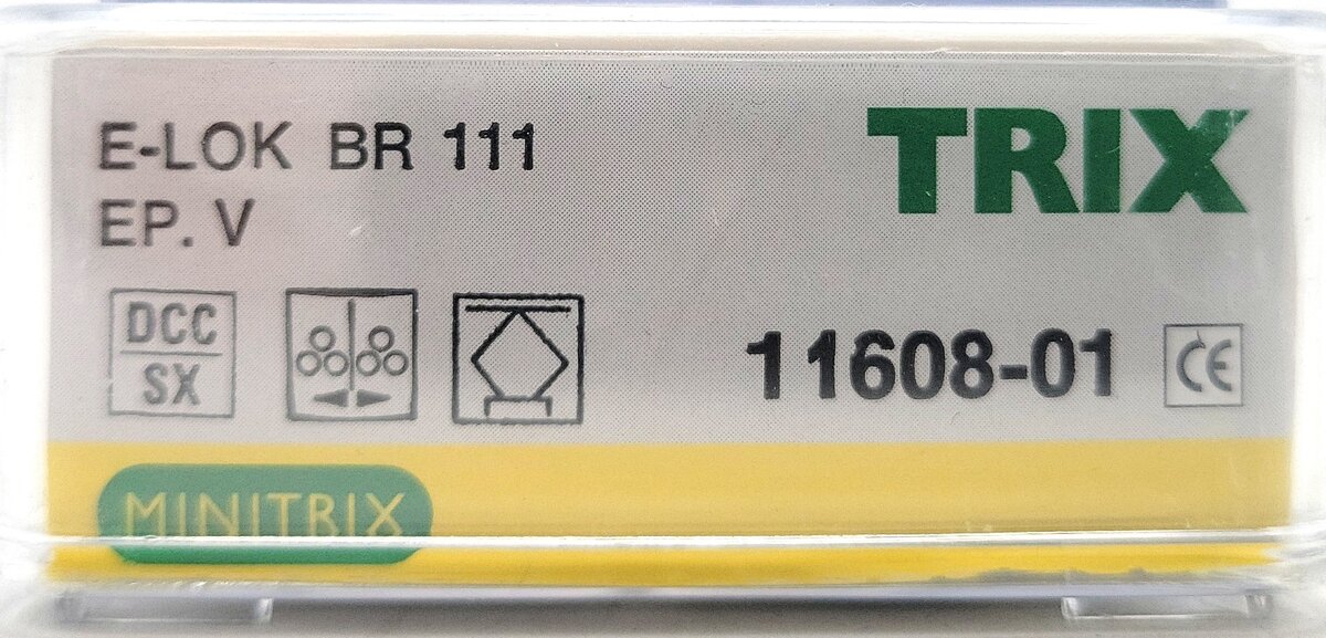 Trix 11608-01 N Scale DB Eloco CL. Electric Locomotive LN/Box