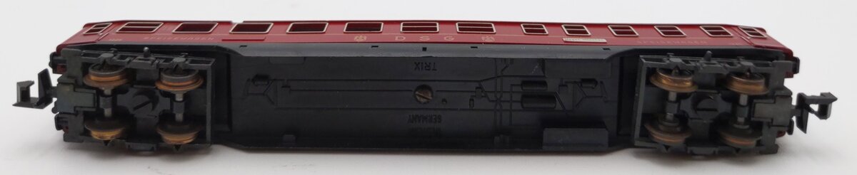 Trix 18036 N Scale German Service Company Dining Car w/Lights #1225 EX/Box