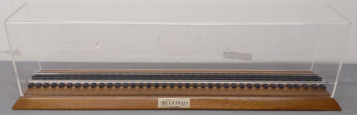 O Gauge Wabash BlueBird by Lionel Display Case EX