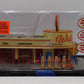 Menards 279-5017 HO Wally's Service Station Pre-Built W/3 Figures/Light Function/Box