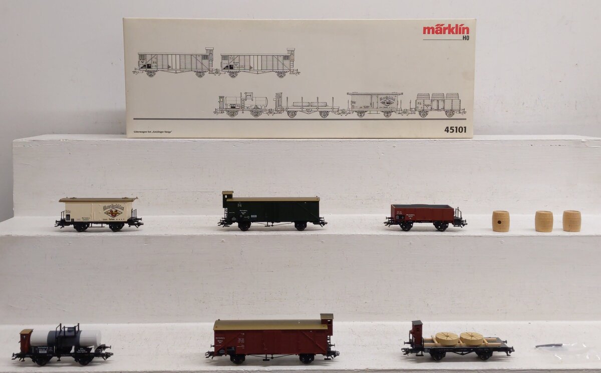 Marklin 45101 HO Scale "Geislinger Grade" Freight Set LN/Box
