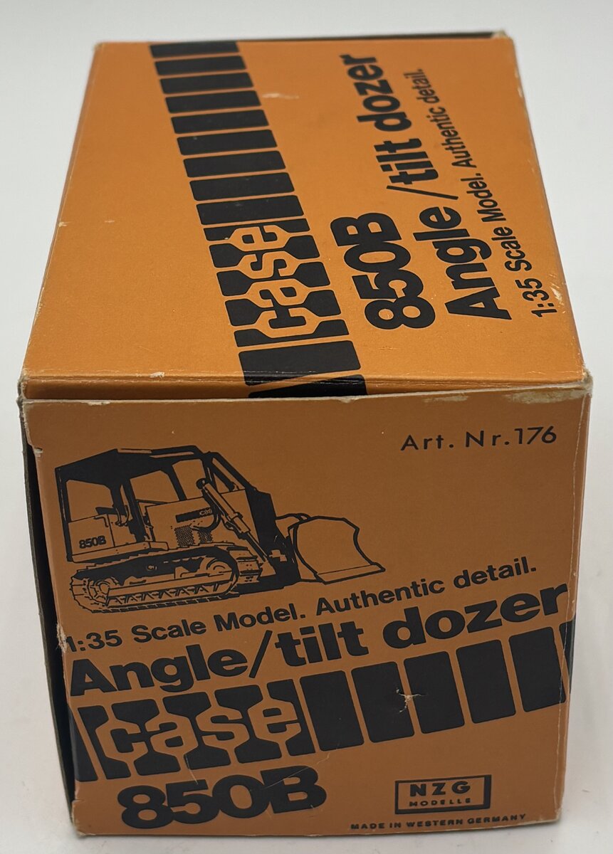 NZG 176 1:35 Case 850B Angle/Tilt Dozer Diecast EX/Box