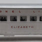 Lionel 2435 Vintage O Lionel Lines Illuminated Elizabeth Passenger Car VG/Box