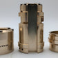 Atlas Copco Symmetrix STD82 w/ Shank T38 Polished Brass Promo Rock Drill Bit LN/Box