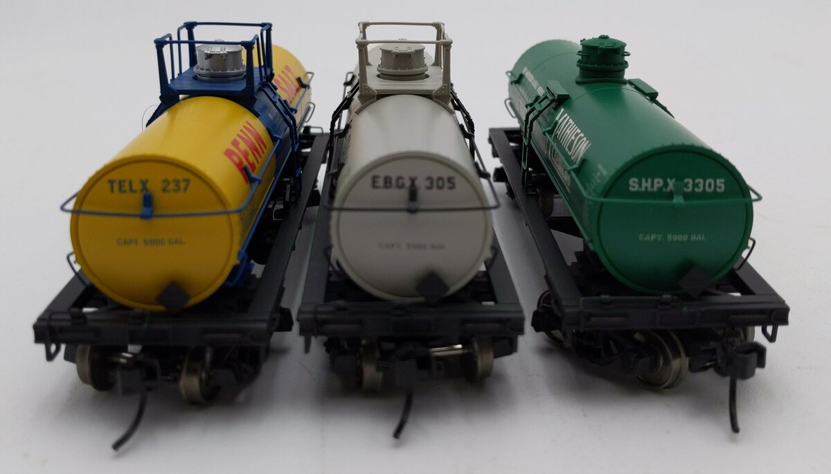 Trix 24908 HO Scale Matheison, Electro Bleaching, Penn Salt Single Dome Tank Car EX/Box
