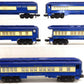 Lionel O Gauge "The Blue Comet" 5 Passenger Car Set - Custom
