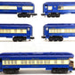 Lionel O Gauge "The Blue Comet" 5 Passenger Car Set - Custom