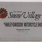Dept 56 56.54886 Harley Davidson Motorcycle Shop EX/Box