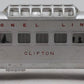 Lionel 2432 Vintage O Lionel Lines Clifton Illuminated Vista Dome Car VG