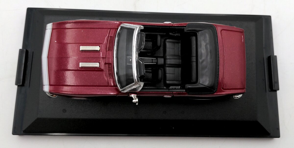 Ertl 32104 1:43 Scale Diecast American Muscle Burgundy 1967 Camaro SS 396 NIB