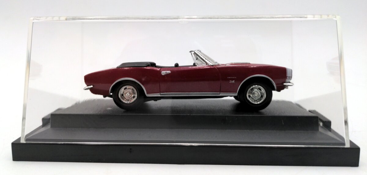 Ertl 32104 1:43 Scale Diecast American Muscle Burgundy 1967 Camaro SS 396 NIB