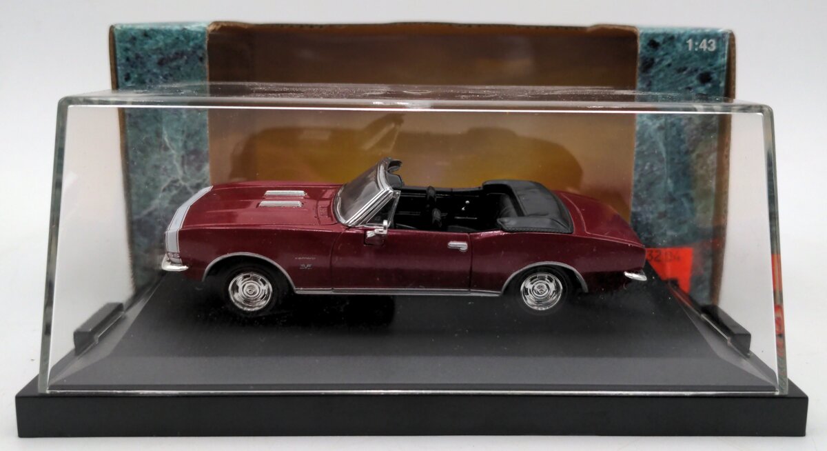 Ertl 32104 1:43 Scale Diecast American Muscle Burgundy 1967 Camaro SS 396 NIB