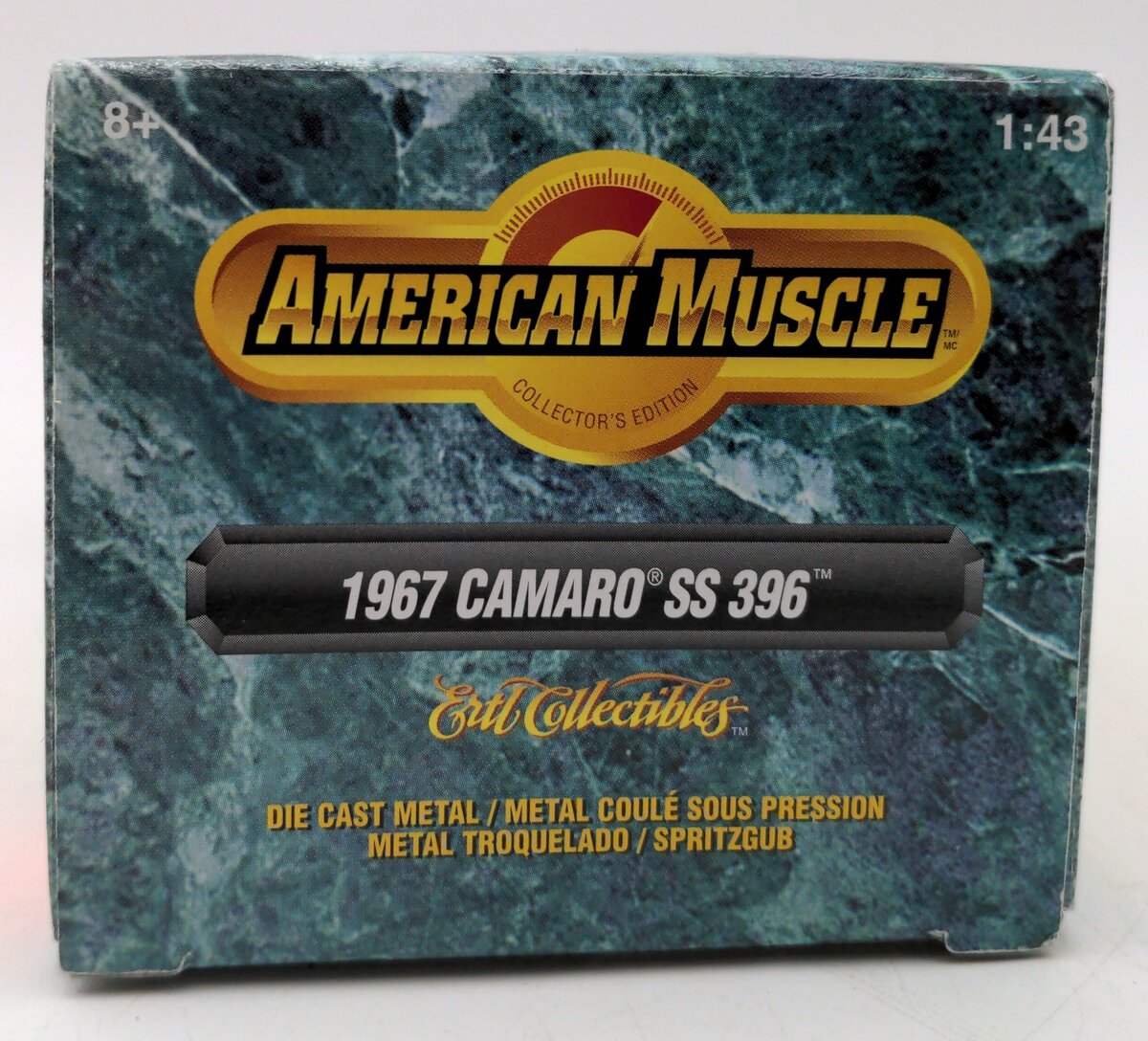 Ertl 32104 1:43 Scale Diecast American Muscle Burgundy 1967 Camaro SS 396 NIB