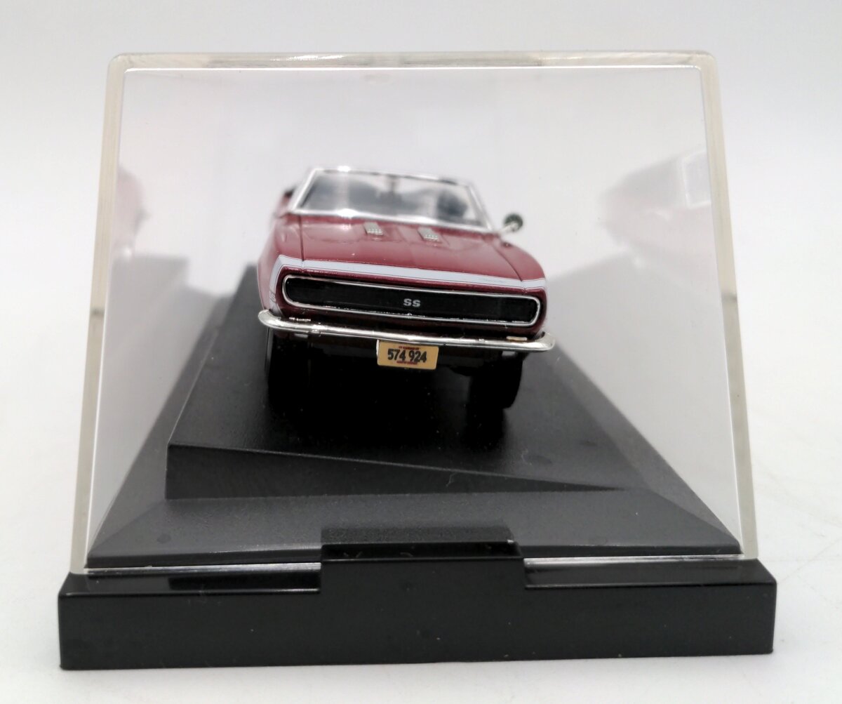 Ertl 32104 1:43 Scale Diecast American Muscle Burgundy 1967 Camaro SS 396 NIB