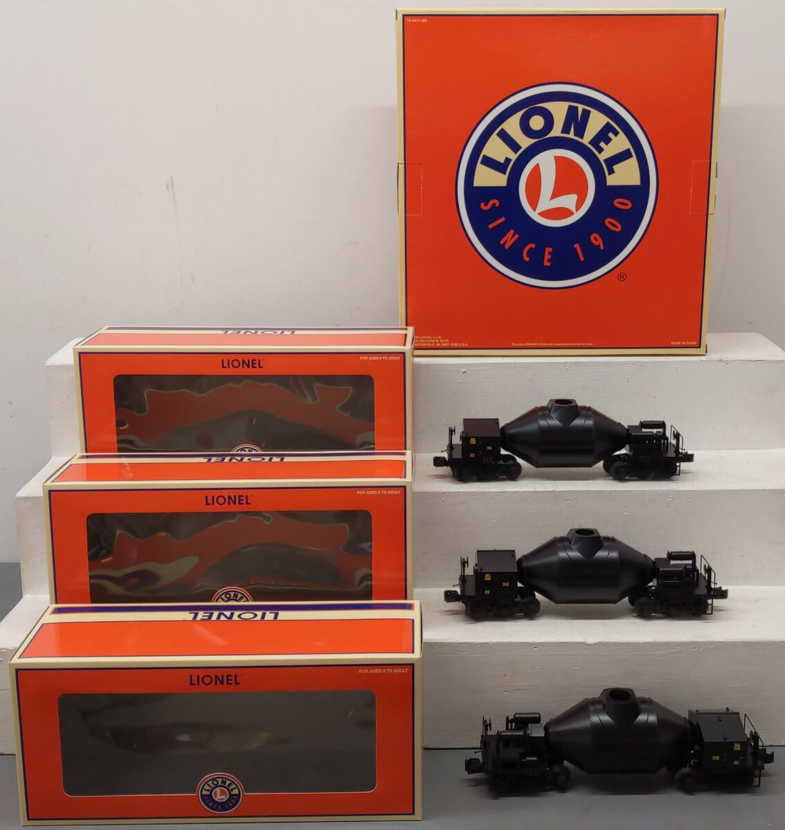 Lionel 6-39411 O Jones & Laughlin Steel Corp Hot Metal Cars (Set of 3) EX/Box