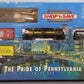 Shop N' Save 2000 HO Train set pride of Pennsylvania Islay's Car GG-1 Set MT/Box