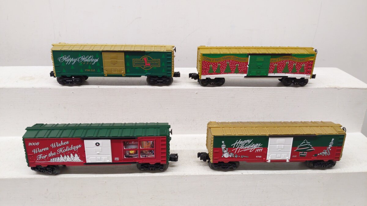 Lionel O Gauge Freight Cars: 9700, 25061, 25008 [4] EX