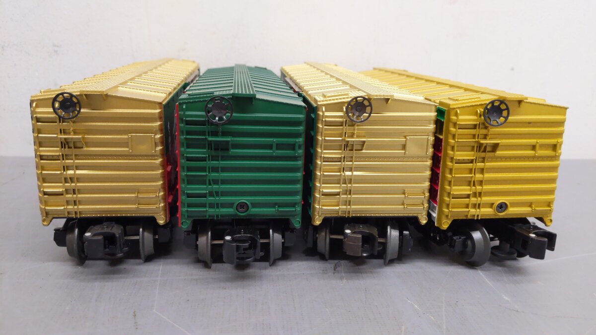 Lionel O Gauge Freight Cars: 9700, 25061, 25008 [4] EX