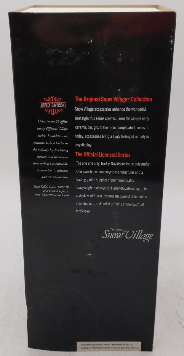 Dept 56 54975 Harley-Davidson Water Tower EX/Box