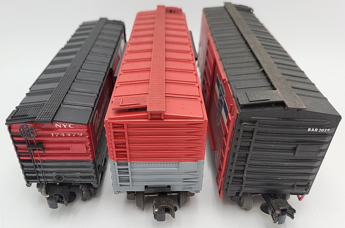 Lionel & Other O Gauge Assorted Freight Cars: 9469, 2029, 174479 [3] VG
