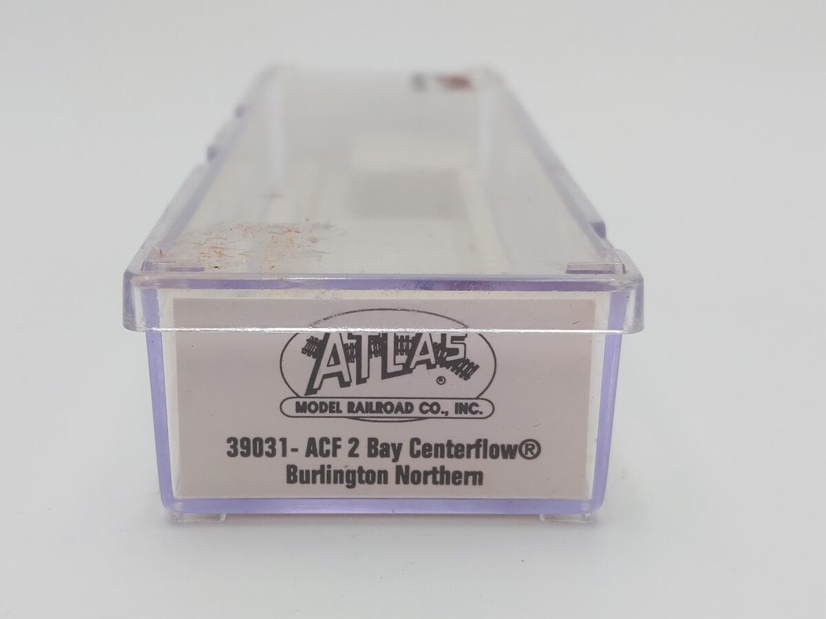 Atlas 39031 N Scale Burlington Northern ACF 2-Bay Centerflow Hopper #435643 LN/Box
