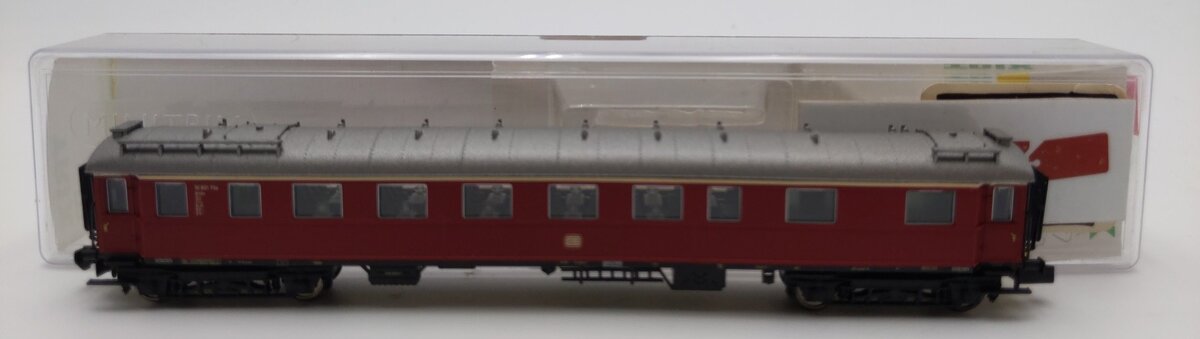 Trix 15738 N Scale Deutsche Bundesbahn Hospitality Passenger Coach #10801 LN/Box