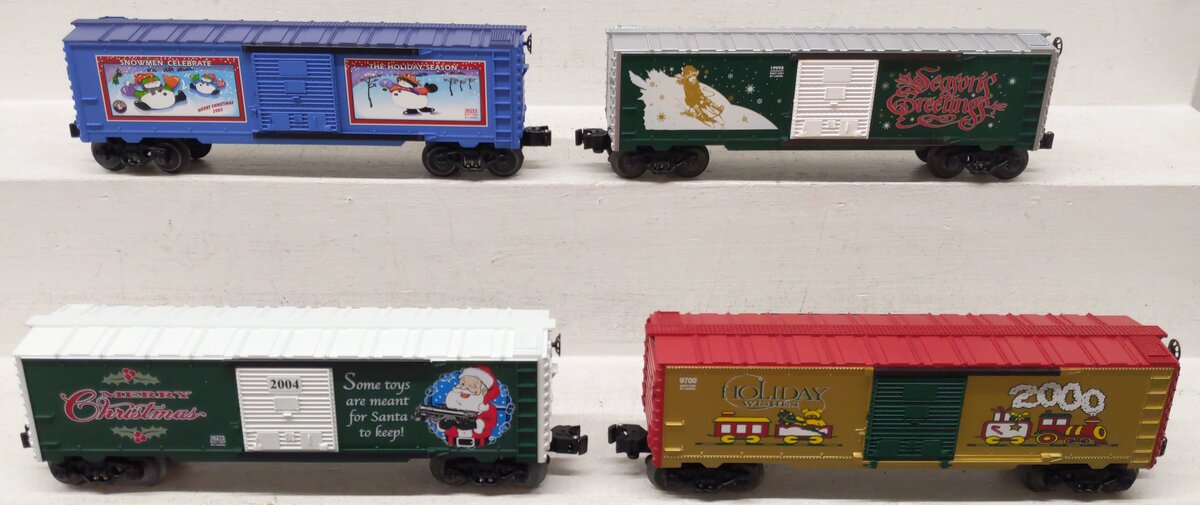 Lionel O Gauge Freight Cars: 19998, 9700, 36275, 36253 [4] EX