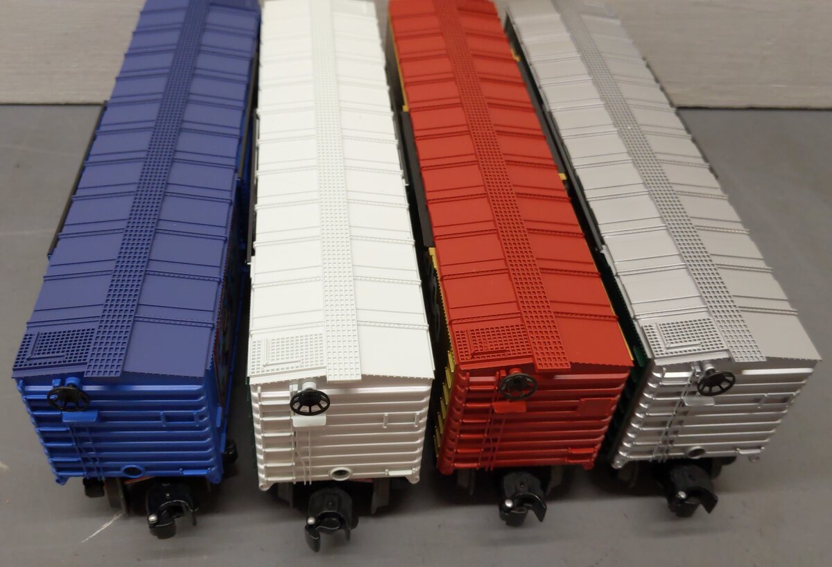Lionel O Gauge Freight Cars: 19998, 9700, 36275, 36253 [4] EX