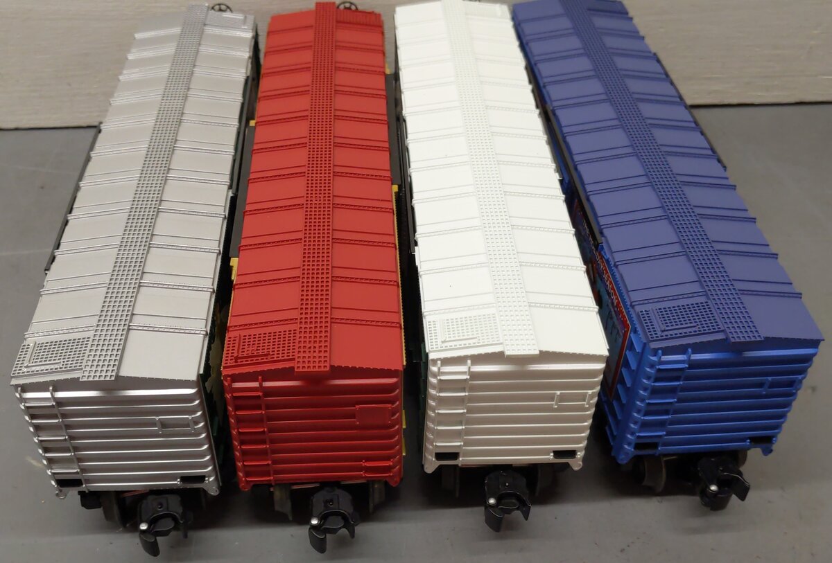Lionel O Gauge Freight Cars: 19998, 9700, 36275, 36253 [4] EX