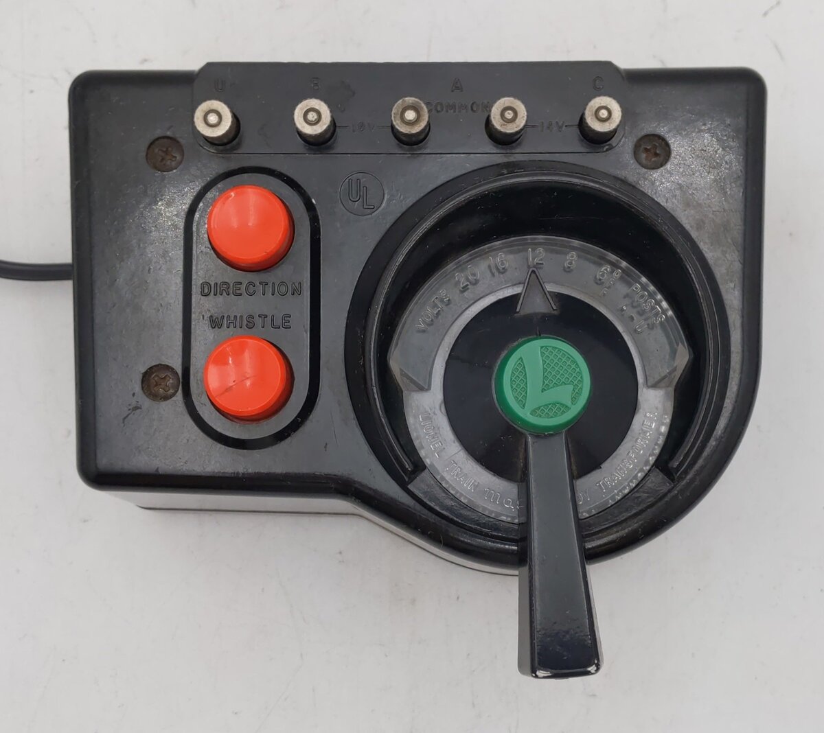 Lionel LW O Vintage Trainmaster 125 Watt Transformer with Whistle EX