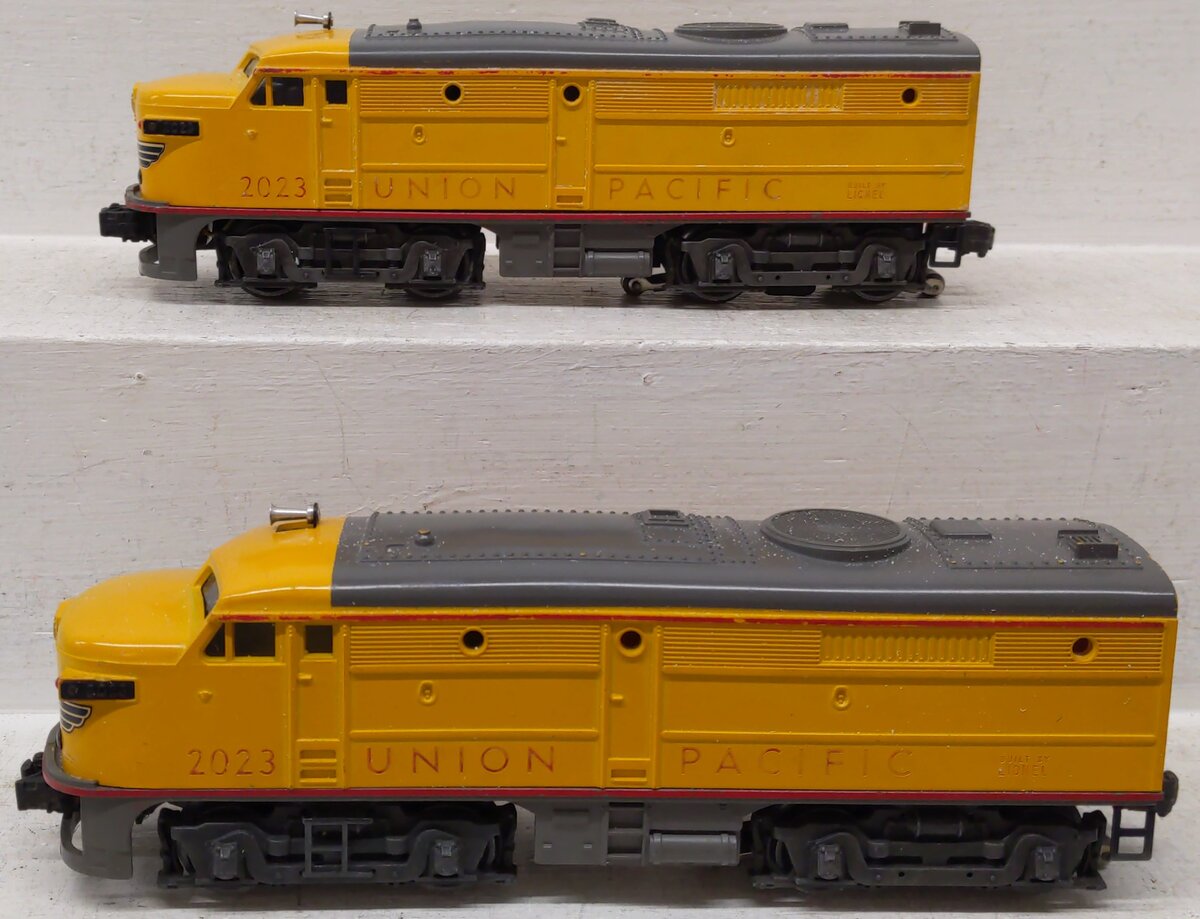 Lionel 2023 Vintage O Union Pacific Alco AA Diesel Locomotive Set VG/Box