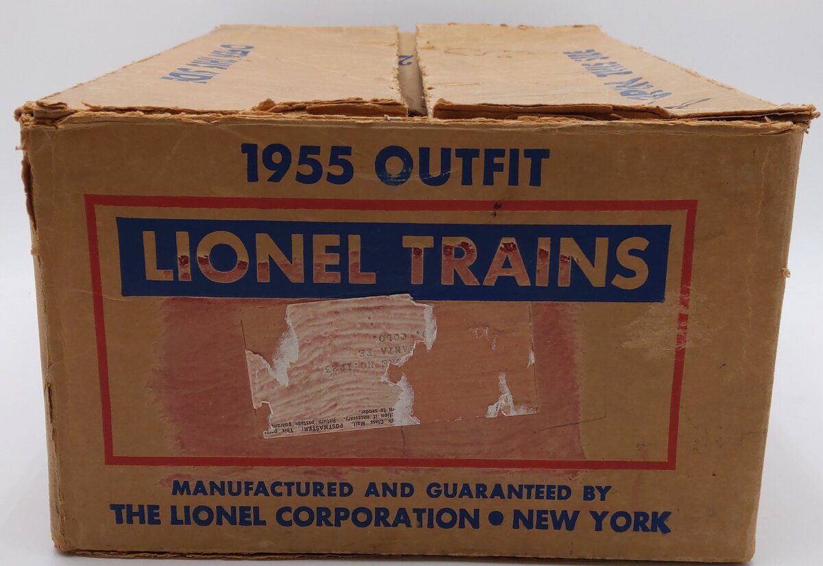 Lionel 1955 Vintage O Outfit Empty Postwar Master Carton Only