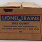 Lionel 1955 Vintage O Outfit Empty Postwar Master Carton Only