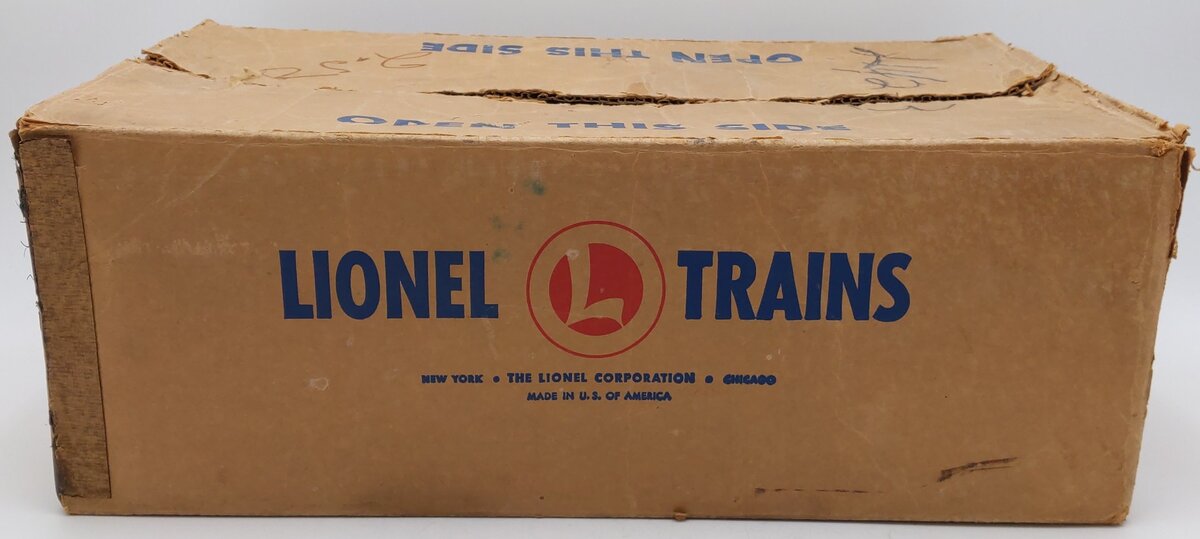 Lionel 1955 Vintage O Outfit Empty Postwar Master Carton Only