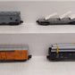 American Flyer Vintage S Gauge Freight Cars: 24582, 924, 911, 988 [4] VG/Box