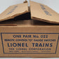 Lionel O22 Vintage O Left-Hand & Right-Hand Remote Control Switches (Pair of 2) VG/Box