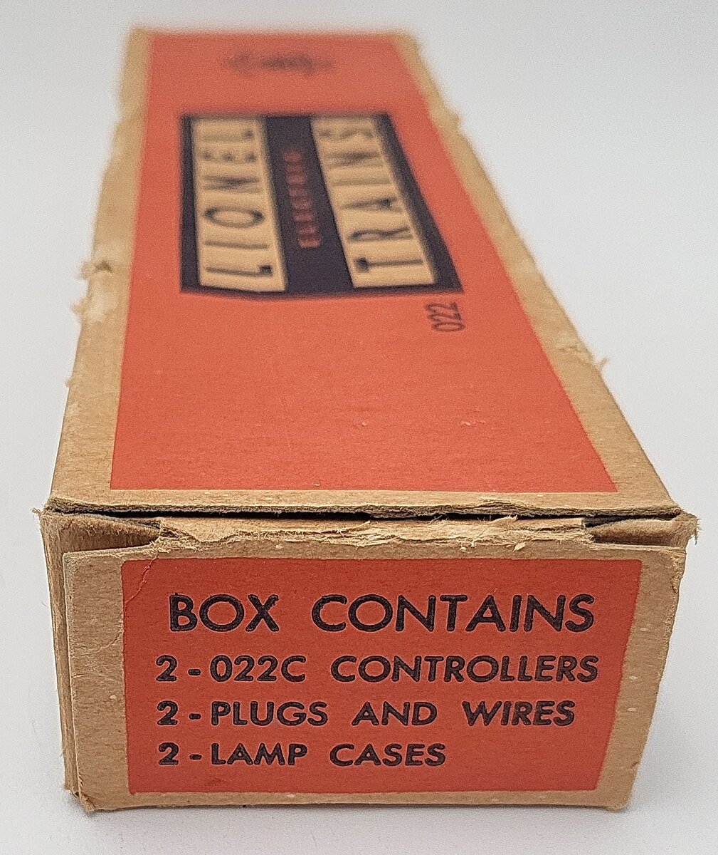 Lionel O22 Vintage O Left-Hand & Right-Hand Remote Control Switches (Pair of 2) VG/Box