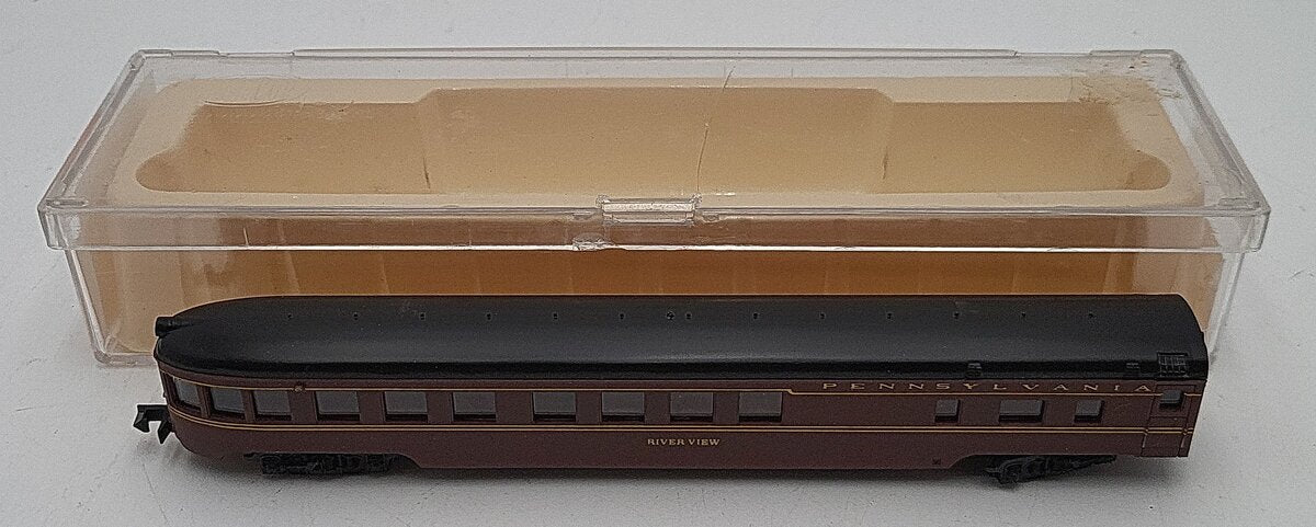 Con-Cor 0001-04041a Pennsylvania River View 85' Observation Coach Car EX/Box