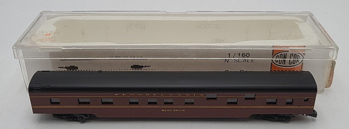 Con-Cor 0001-04071A N Pennsylvania Smooth-Side Diner Car EX/Box