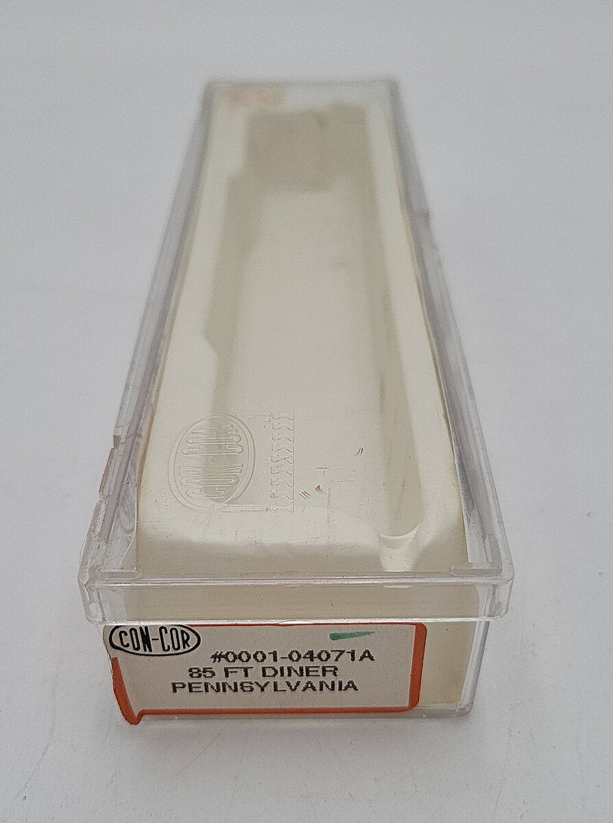 Con-Cor 0001-04071A N Pennsylvania Smooth-Side Diner Car EX/Box