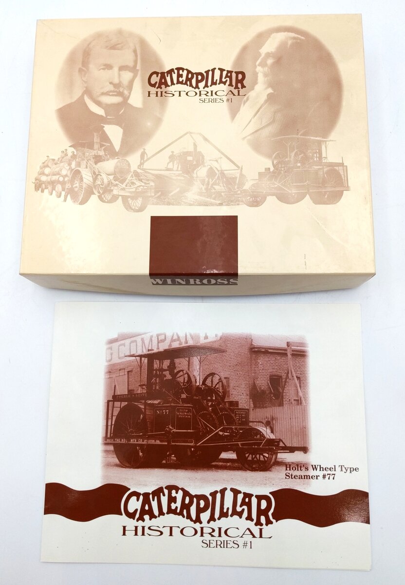 Winross 77 1:64 Scale CAT Historical Series #1 Holt Semi Truck & Trailer NIB