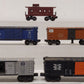 Lionel Vintage O Gauge Freight Cars: 6017, X3464, X3454, 6464-425, 6468 [5] VG